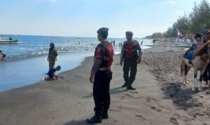 Polres Lombok Barat Tingkatkan Patroli Preventif di Obyek Wisata Pantai Cemara Lembar