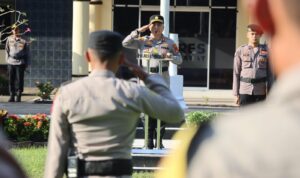 Upacara Harkitnas di Polres Lombok Barat, Teguhkan Nasionalisme dan Dedikasi