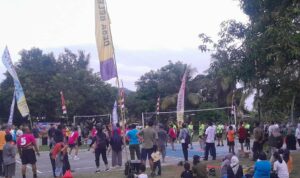 Atmosfer Persaudaraan dan Sportivitas di Voli Bhayangkara Lombok Barat
