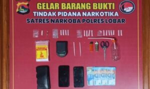 Kasus Narkoba Lintas Daerah Diungkap, Pelaku Positif Konsumsi Sabu