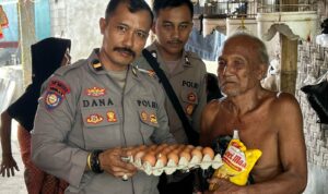 Aksi Nyata Polres Lombok Barat Bantu Warga Lewat Nutrisi Mantap
