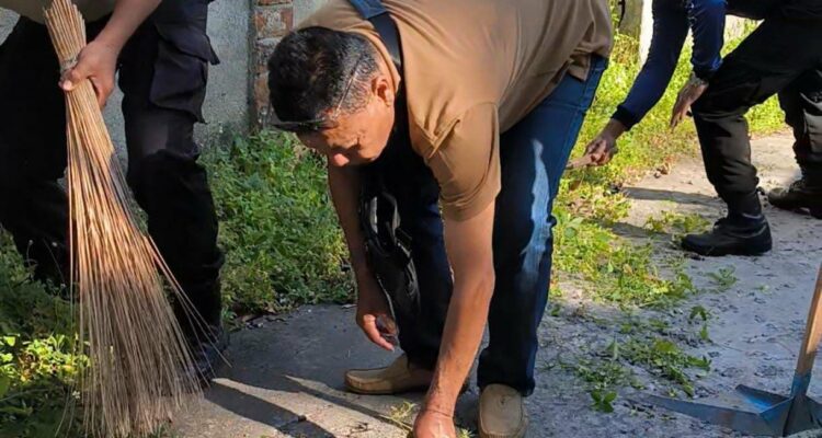 Polsek Batulayar Gelar Bakti Sosial Hari Bhayangkara di Senggigi