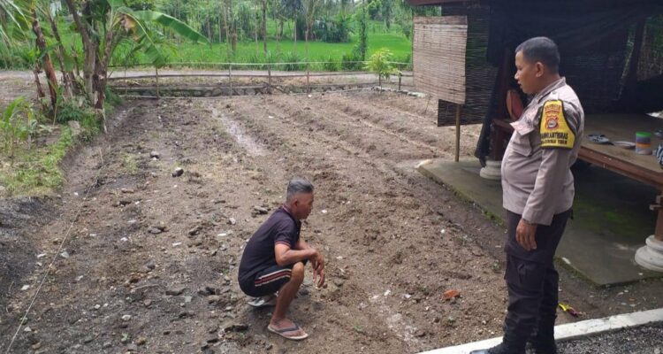 Bhabinkamtibmas Kuripan Timur Dorong Warga Dukung Ketahanan Pangan Nasional