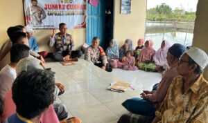 Jumat Curhat di Empol, Polisi Dukung Warga Kembangkan Budidaya Kepiting