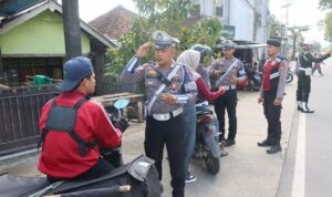 Keselamatan Lalu Lintas Diperkuat, Polres Lombok Barat Gelar Operasi Patuh Rinjani 2025