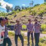 Polres Lombok Barat Dampingi Polda NTB Tinjau Lahan Jagung di Sekotong
