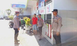 Polsek Gerung Intensifkan Patroli KRYD, Jaga Keamanan Objek Vital di Gerung dan Mesangguk