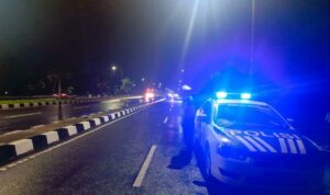 Satlantas Lombok Barat Intensifkan Patroli Malam di Jalur Bypass