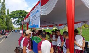 Ribuan Warga Padati Car Free Day di Lombok Barat, Bupati dan Kapolres Turun Langsung