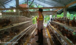 Polres Lombok Barat Perkuat Sinergi dengan Warga Kuripan Utara dalam Program Ketahanan Pangan
