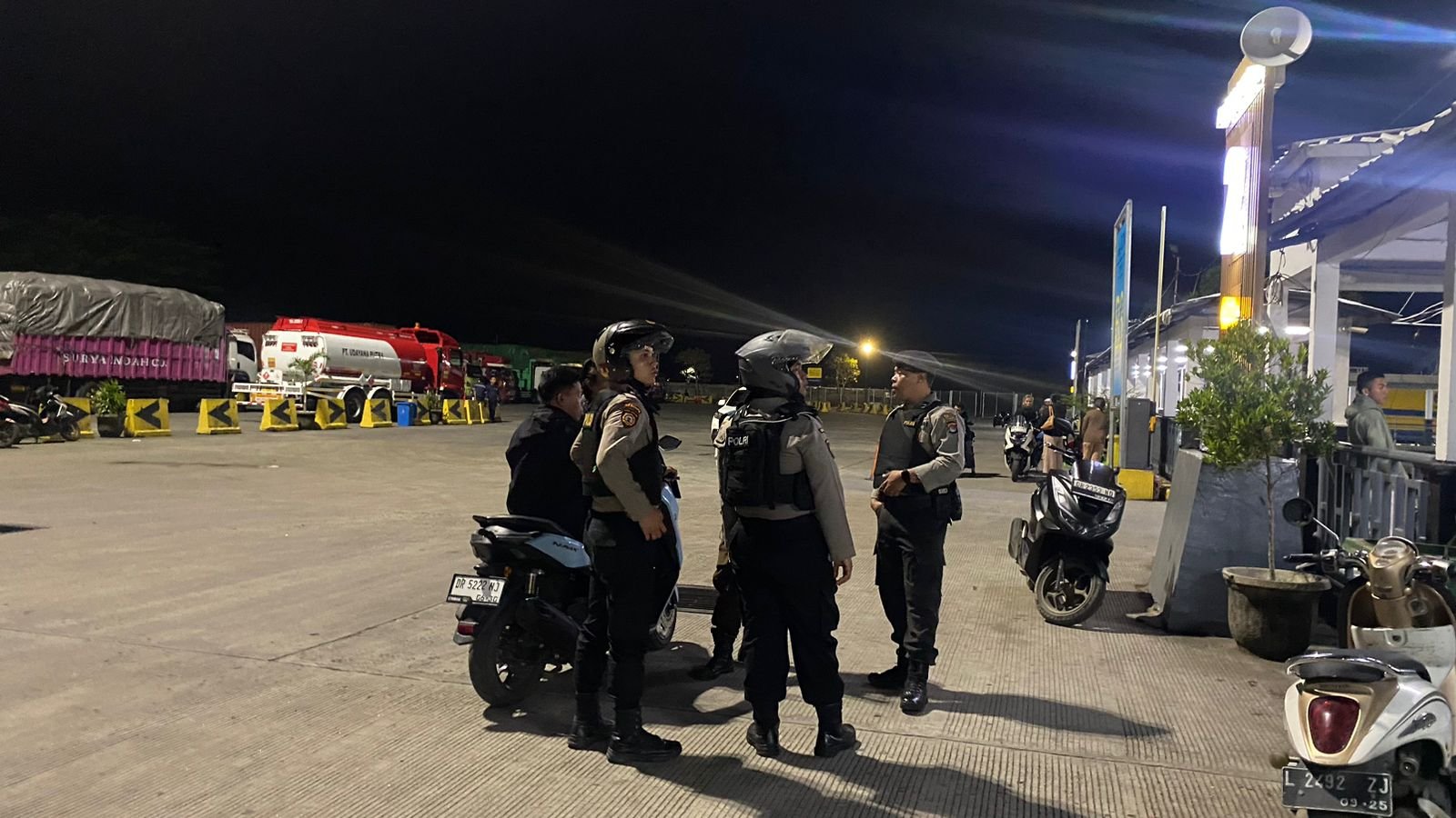 Polres Lombok Barat Pastikan Keamanan Jalur By-pass BIL dan Pelabuhan ASDP Lembar