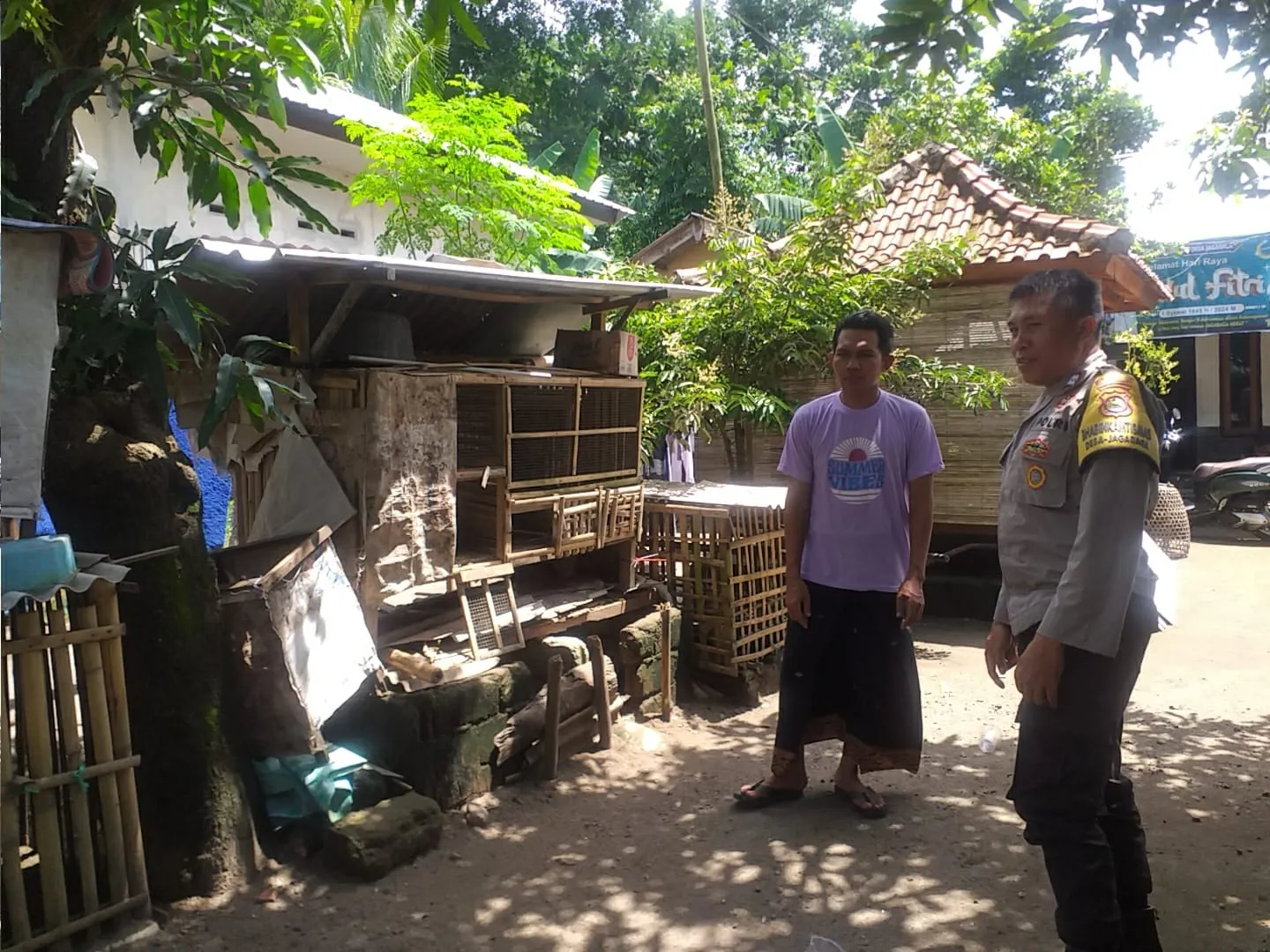 Kunjungan Polisi di Jagaraga Bangkitkan Semangat Swasembada Pangan