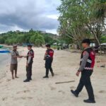 Perlindungan Optimal Polri: Patroli Preventif di Pantai Elak-Elak